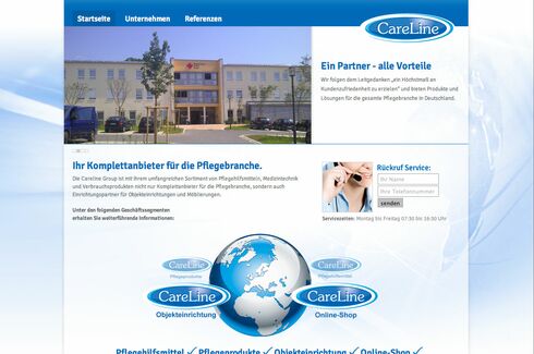 Komplettanbieter für die Pflegebranche