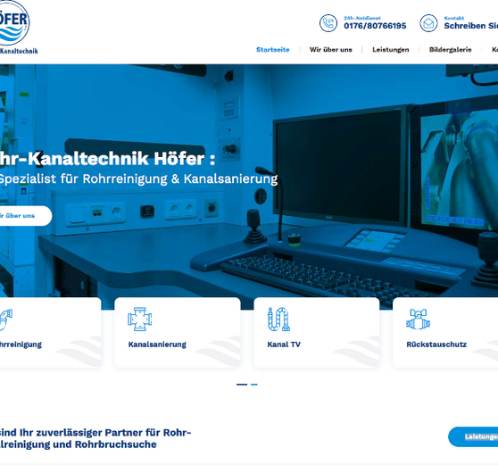 www.rohr-kanaltechnik-hoefer.de