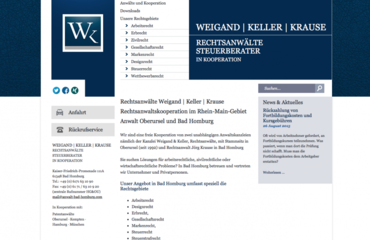 Rechtsanwälte - Weigand | Keller | Krause
