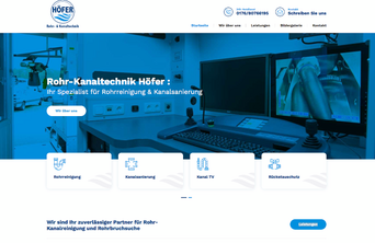 Webdesign Höfer - Rohr- & Kanaltechik