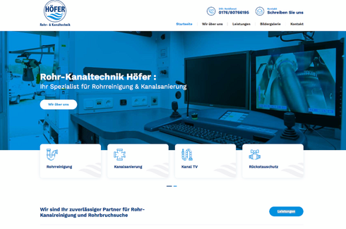 www.rohr-kanaltechnik-hoefer.de