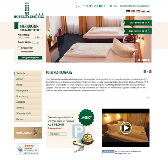 www.residenzhotelduesseldorf.de