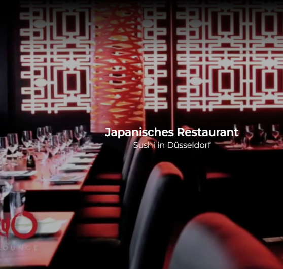 Tokyo Lounge | Japanisches Restaurant | Yu&Yu GmbH