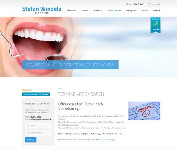 www.zahnarzt-windels.de