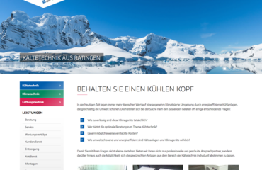 Webdesign Klimaanlagen Düsseldorf