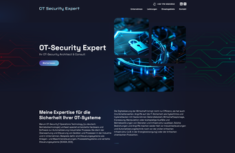 Webdesign OT Security Expert