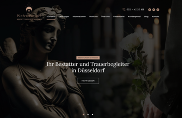 Webdesign Bestattungen Schweden