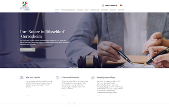 Webdesign Notare Düsseldorf Gerresheim