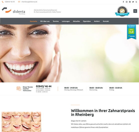 www.rheinberg-zahnarztpraxis.de