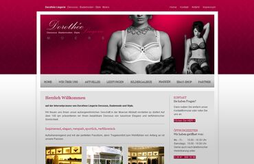 Webdesign Dorothee Lingerie