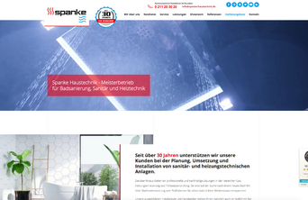 Webdesign Meisterbetrieb Spanke Haustechnik