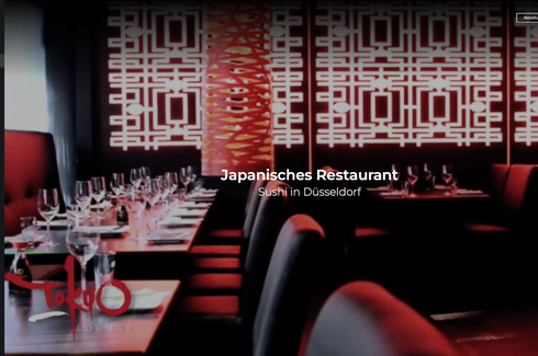 Tokyo Lounge | Japanisches Restaurant | Yu&Yu GmbH