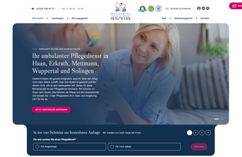 Webdesign Pflegedienst Herzwerk