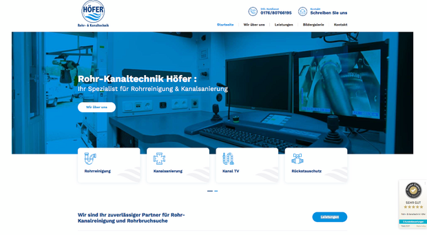 www.rohr-kanaltechnik-hoefer.de